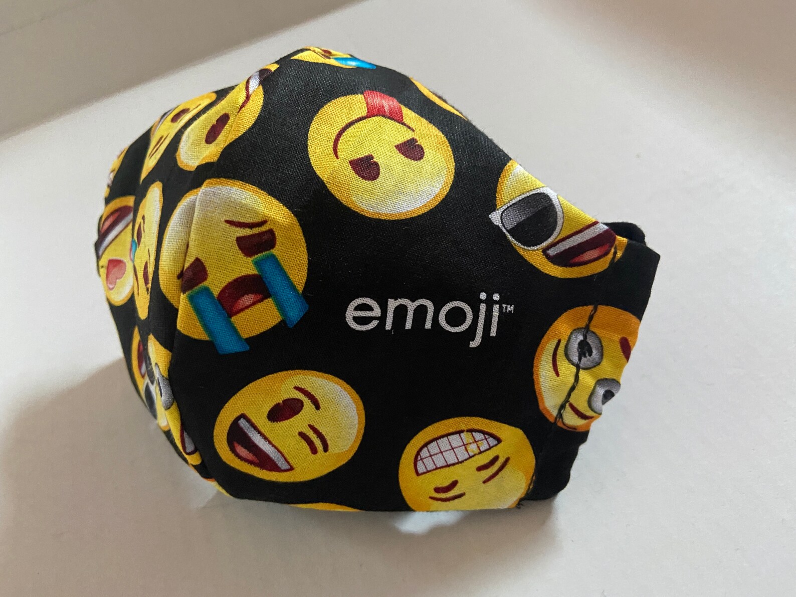 Mask happy icons emoticon smile icon face Smiley Face Mask Emoji Face Mask Happy Face Mask Handmade | Etsy