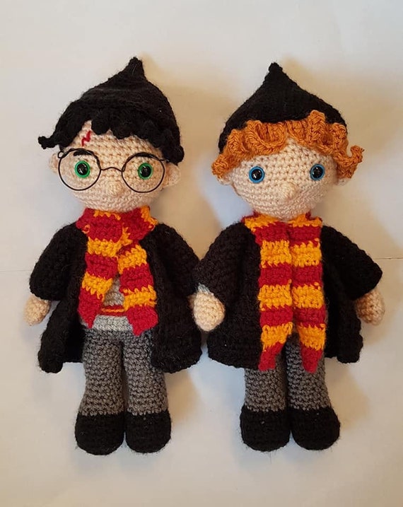 Crochet PATTERN for Wizard Friends Dolls Digital Download PDF 