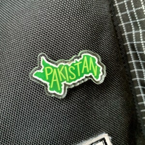 Pakistan Acrylic Pin