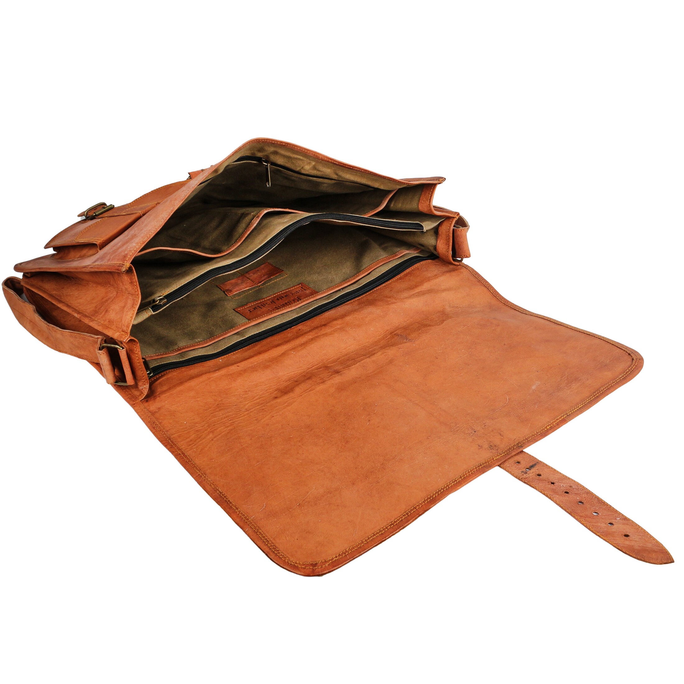 Laptop Bags for Men 18 Inch Leather Messenger Bags for Men - Etsy