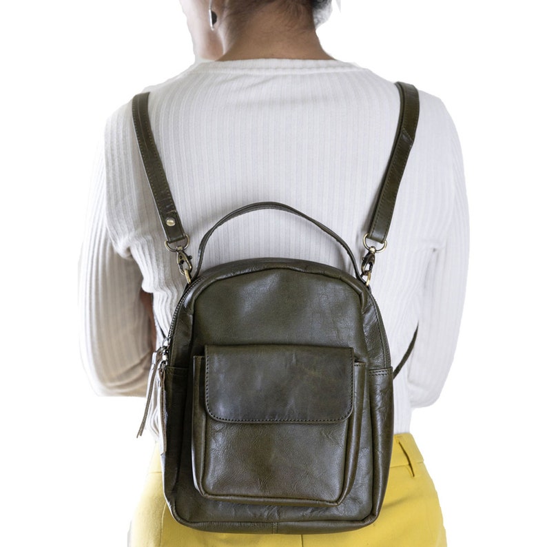 Crossbody Satchel Shoulder Travel Bag Leather Backpack Rucksack for Women Crossbody Satchel Shoulder Travel Bag Leather Backpack Rucksack for Women