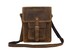 Leather 11 Inch Sturdy Leather satchel iPad Messenger Bag for men and women 