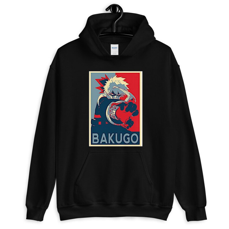 bakugo hero costume hoodie