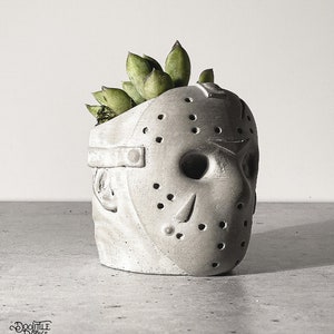 Jason Concrete Planter - Desk Planter