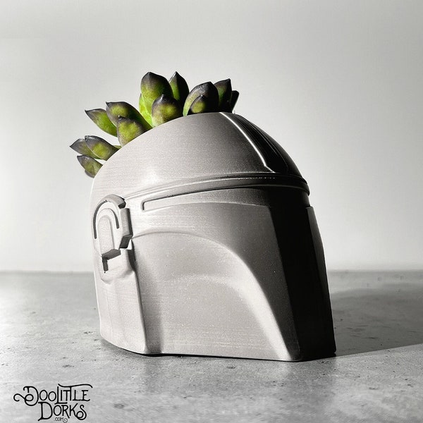 Mando Concrete Planter -  Desk Planter