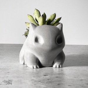 Bulba Concrete Succulent Planter: Modern Home Decor
