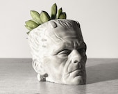 Frankenstein Planter - Halloween Planter