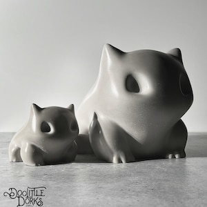Large Concrete Bulba Planter: Modern Home & Office Decor