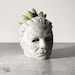 Michael Myers Concrete Planter SMALL - Desk Planter 