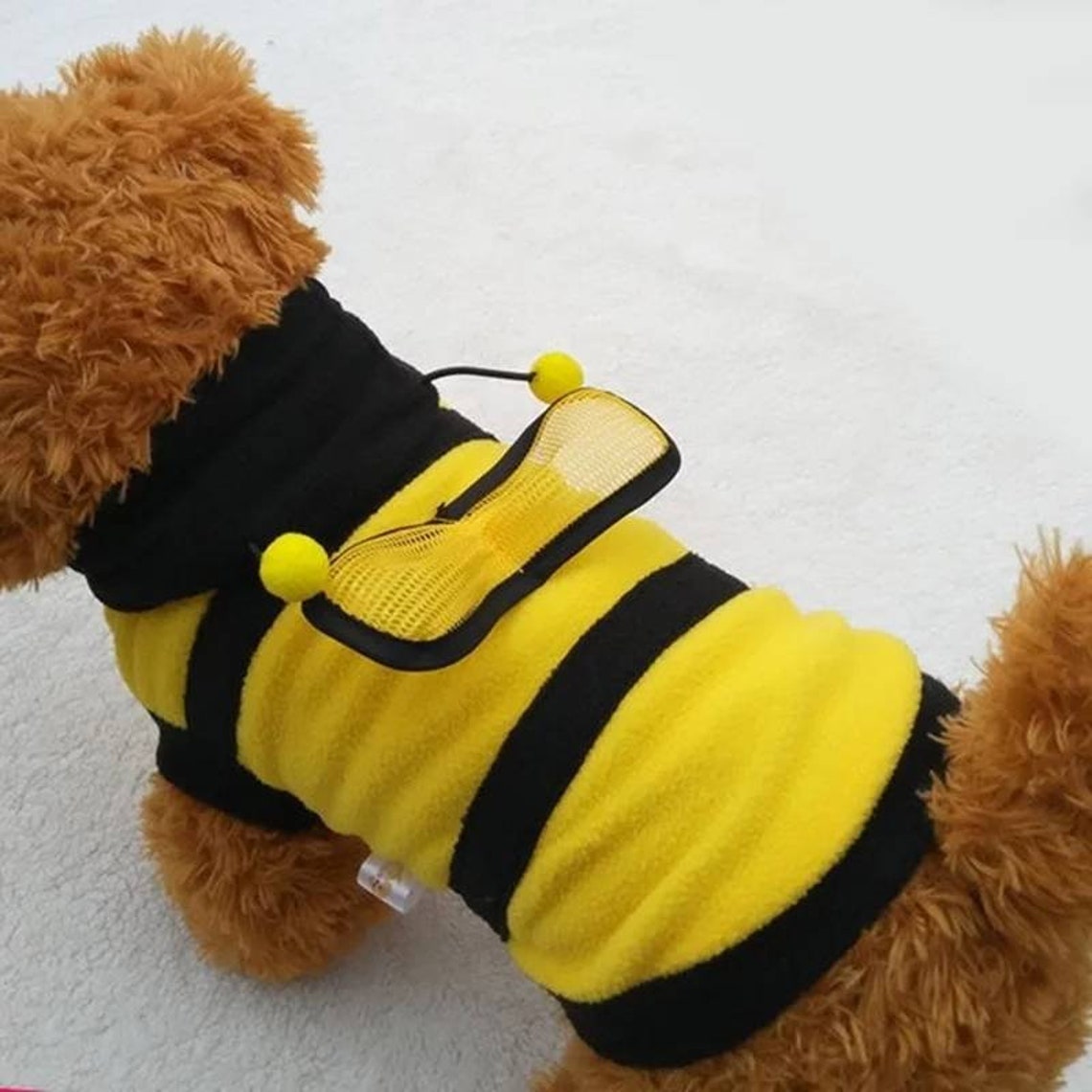Dog Bee Costume Pet Bee Fancy Dress Dog Bee Outfit Gift Etsy
