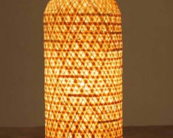 table lamp bamboo