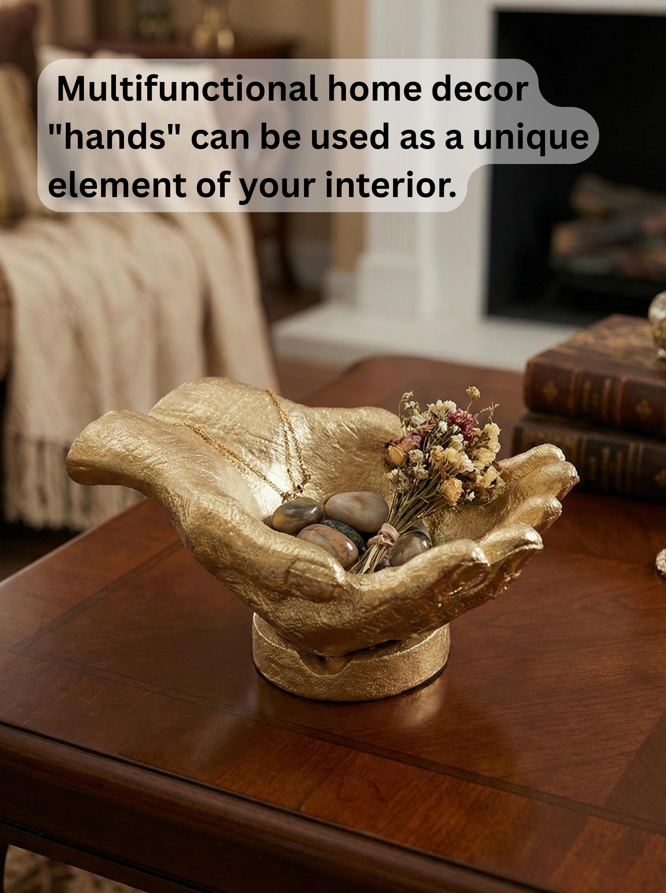 Hand Shaped Trinket Dish - Jewelry Holder - Decorative Bowl - Etsy