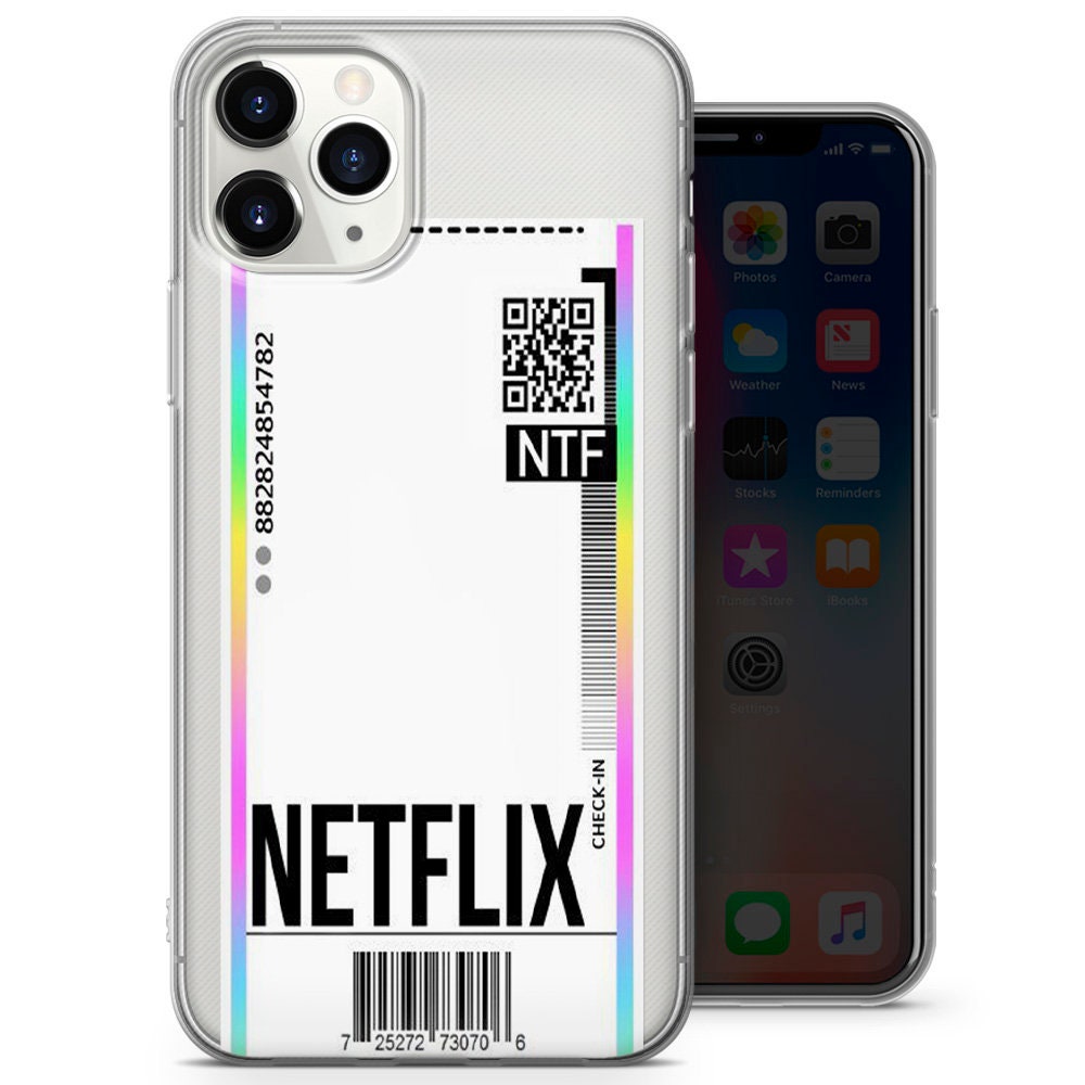 飛行機チケット柄スマホケース 飛行機旅行カバー iPhone 15 Pro、14