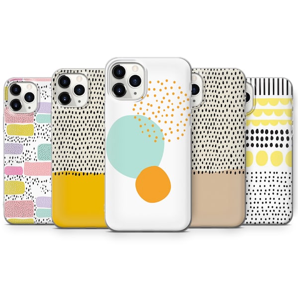 Nude Polka Dot Case Etsy