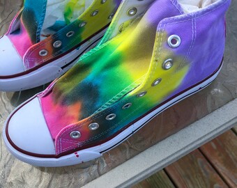 rainbow colour trainers