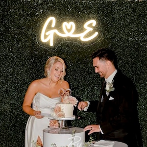 Custom Name Neon Sign Custom Wedding Neon Sign Custom Initials Led Neon Light Home Wall Decor Wedding Party Backdrop Wedding Gift For Couple