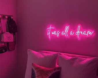 Custom Neon Sign Bedroom Neon Sign Led Light Sign for Home Room Art Wall Decor Custom Signs for Wedding Office Event Decor Parties & Home