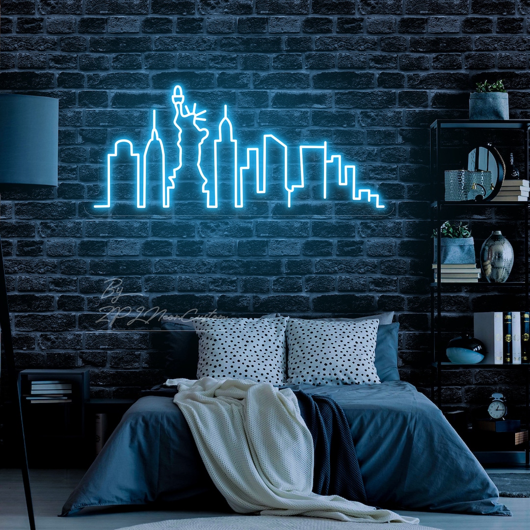New York City Neon Sign Custom Neon Sign for City Province