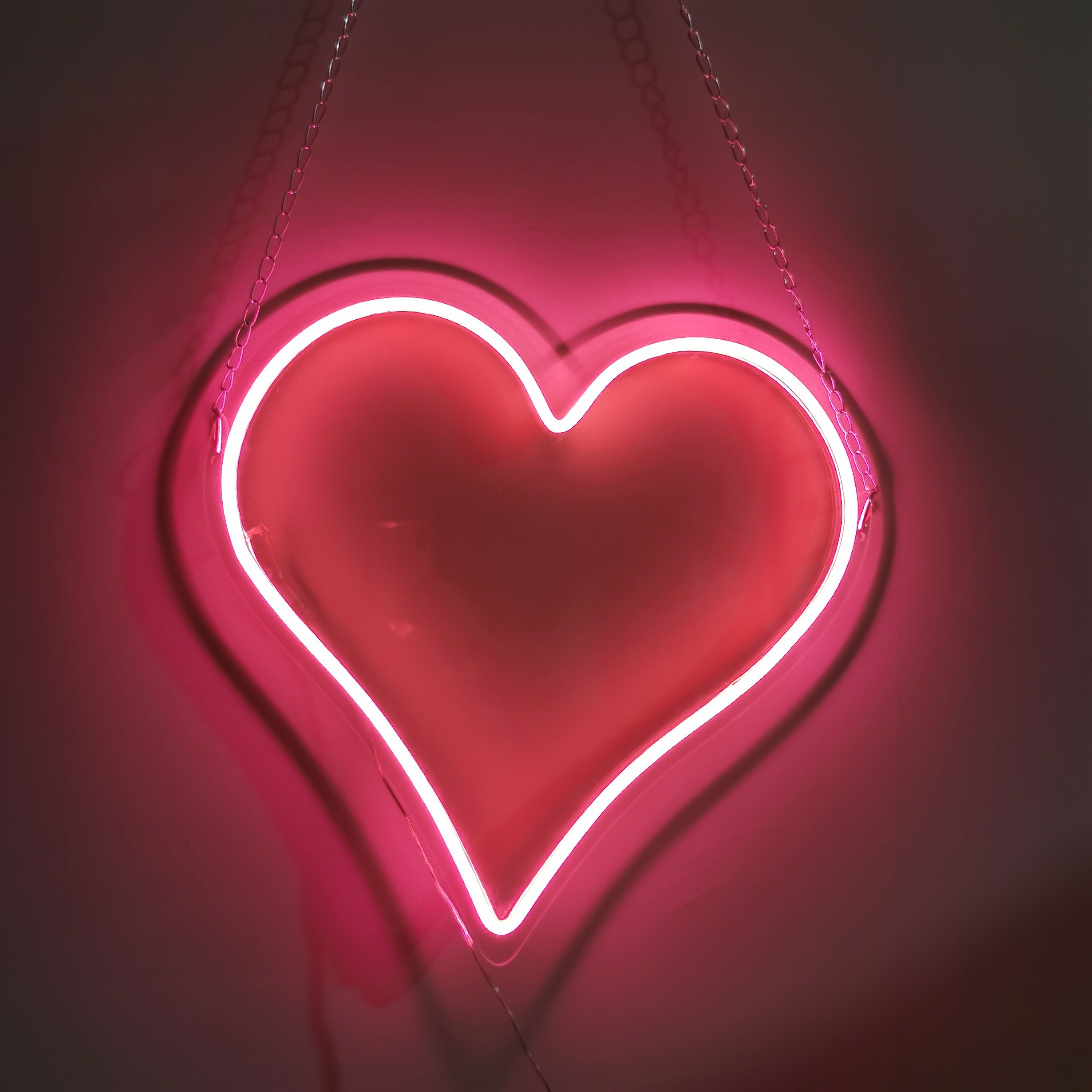 Custom neon sign heart custom neon signs led neon sign pink Etsy