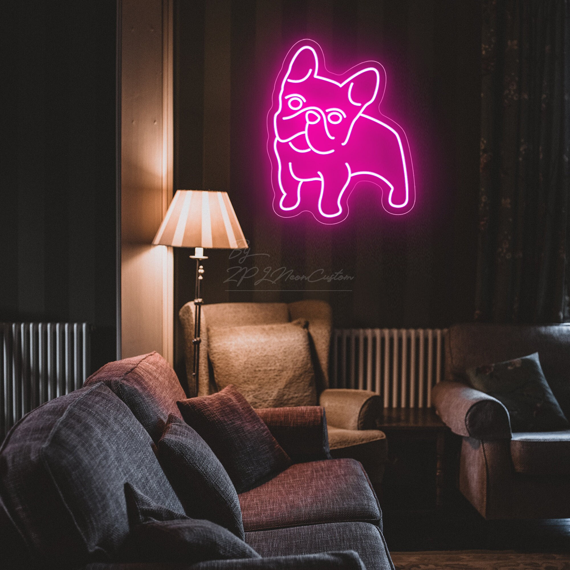 Pink LV bed – The Frenchie Shop