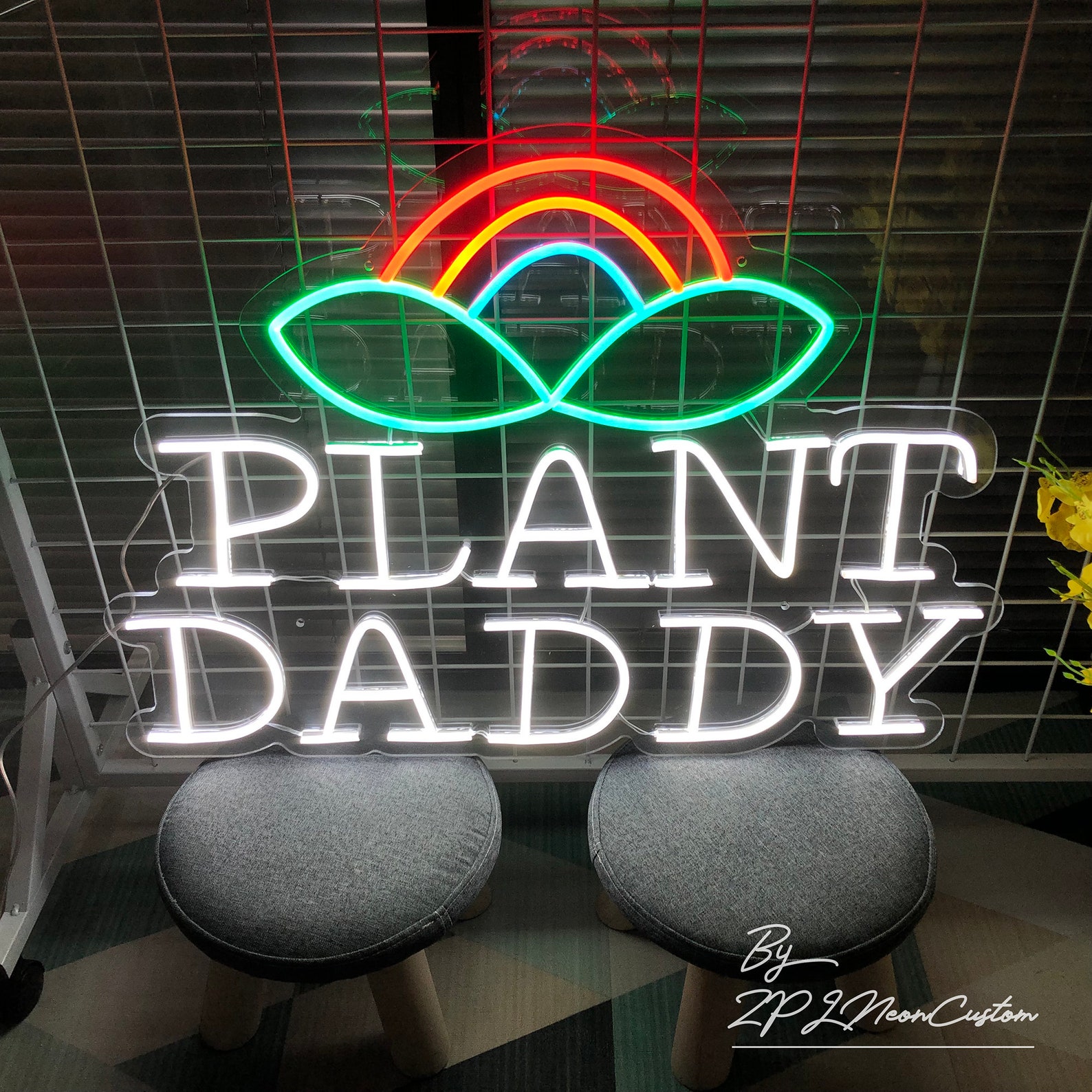 Plant Daddy Neon Sign Custom Father&rsquo;s Day Gifts LED Neon - Etsy