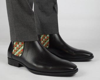 DFTC Men's Black Chelsea Boots - Isometric
