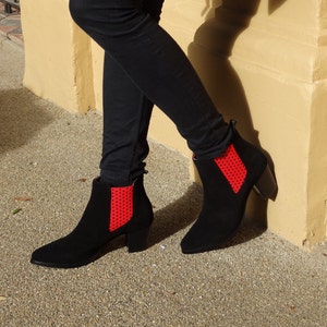 DFTC Chelsea Boots - Women&#39;s Graceful - Ladybird