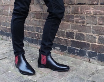 DFTC Men's Black Chelsea Boots - Dont Follow | DFTC™