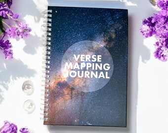 Journal de cartographie des versets | Carnet de cartographie des versets bibliques | Cartographie des versets