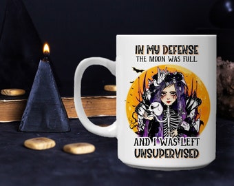 Witchcraft Full Moon Unsupervised Coffee Mug