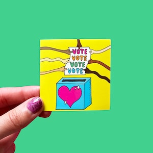 Vote Stickers / 3 Color Options