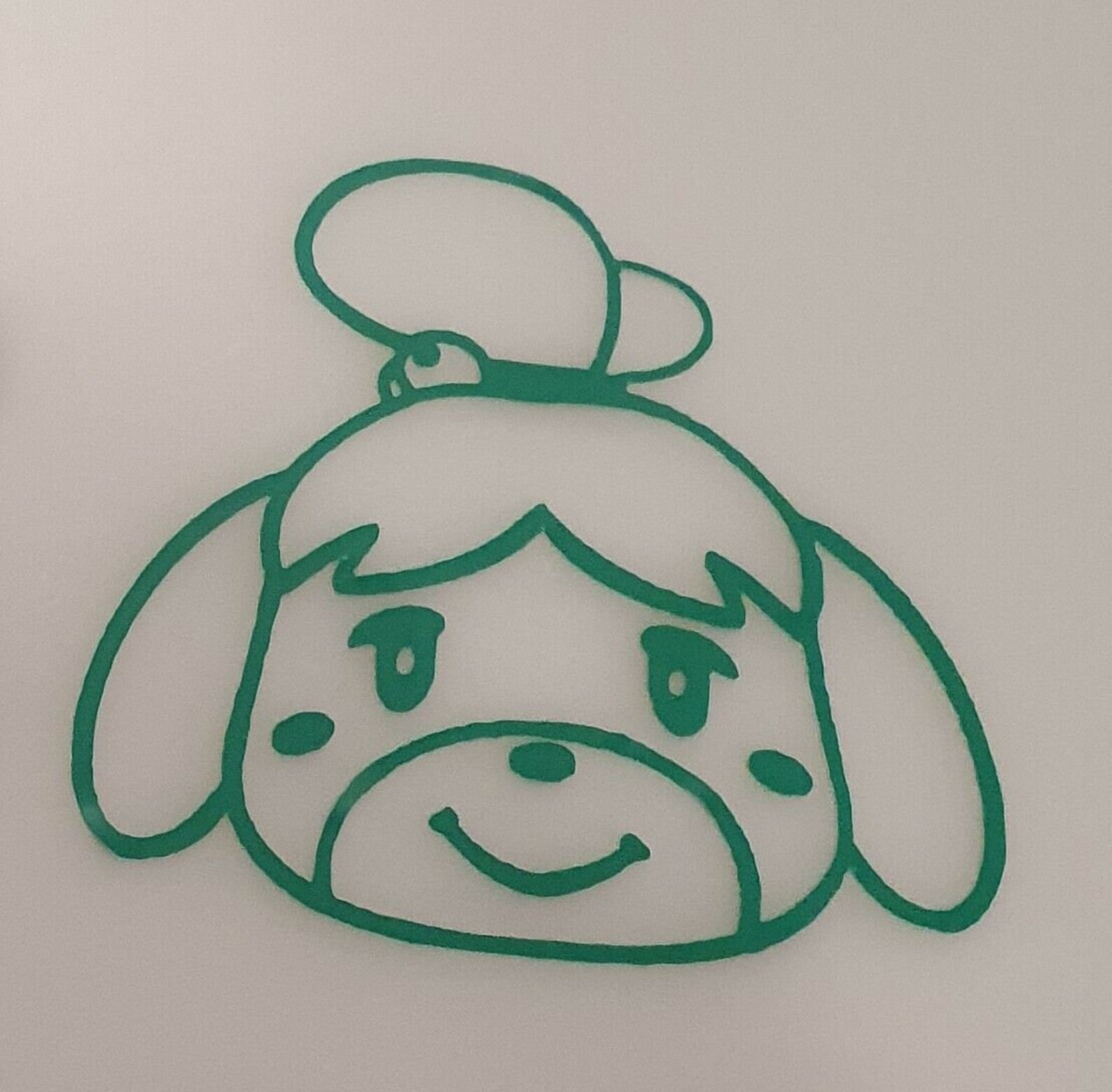 Animal Crossing Isabelle Vinyl Decal Sticker New Horizons Car Etsy