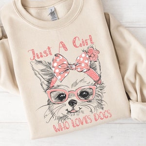 Süßer Hund SVG & PNG, Welpe SVG, Hundeliebhaber-Shirt-Designs, Kawaii Hund Png für DTG-Designs, trendiges Png für Sublimations-Designs