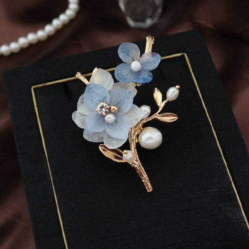 Real Flower Brooch Accessories for Girls and Women Special Birthday Gift for Women Wedding Gift Valentines Gift Anniversary Gift
