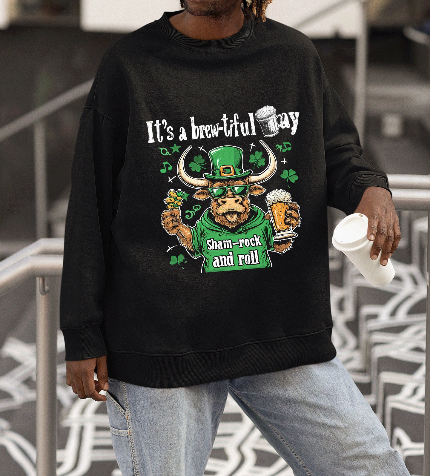 funny st paddys day sweater