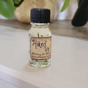 Hired Up Oil / Find Work / Job Seeking / Interview Luck / Magical Intention Ritual Oil