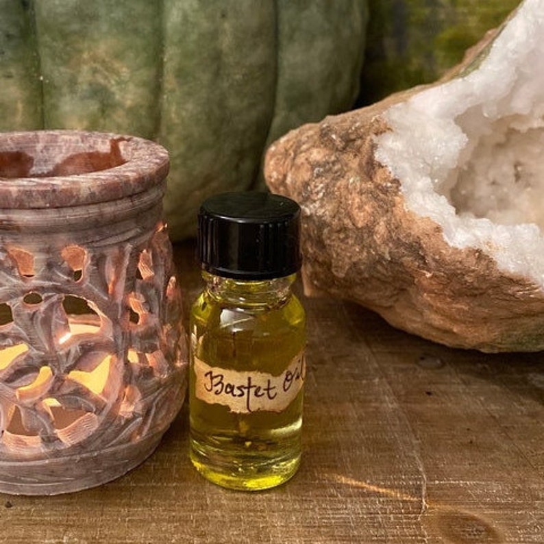 Bastet Oil / Egyptian Goddess Bast Energy / Home Protection / Etsy