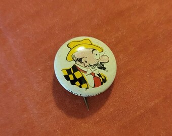 Uncle Willie Vintage Kellogg Pep Advertising Pinback Button