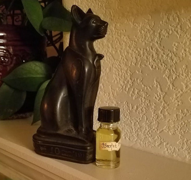 Bastet Oil / Egyptian Goddess Bast Energy / Home Protection / Etsy
