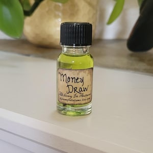 Money Drawing Oil / Prosperity Wealth Abundance Success / Magical Intention Ritual Oil