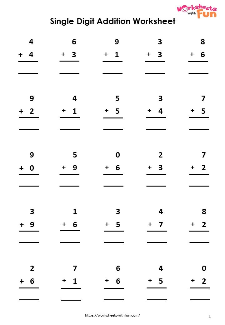Addition Math Worksheets Addition Workbook Adding Numbers | Etsy