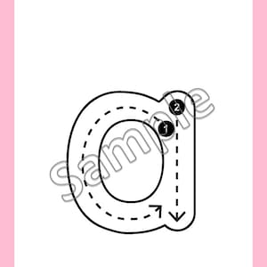 Alphabet Tracing Worksheets Printable, Abc (lowercase) Full Page ...