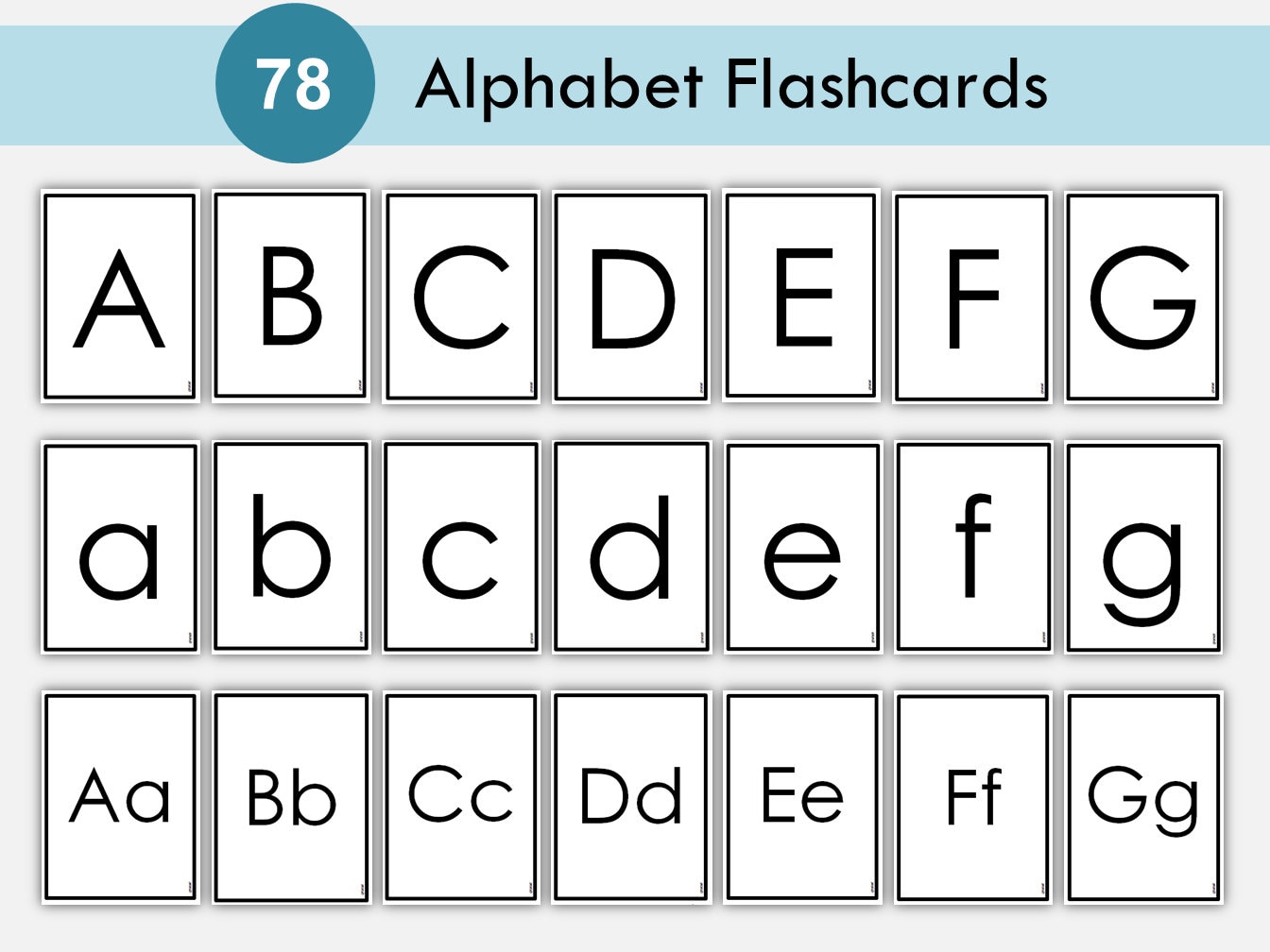 alphabet-cards-printable-for-preschool-uppercase-and-lowercase-black-and-white-letters-flash-cards-kids-toddlers-flashcards-montessori-etsy for Free Printable Alphabet Flashcards Upper And Lower Case Alphabet Cards Printable for Preschool, Uppercase and Lowercase Black and White Letters Flash Cards, Kids, Toddlers Flashcards, Montessori - Etsy for Free Printable Alphabet Flashcards Upper And Lower Case