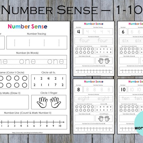 Number 11-20 for Toddlers Tracing Numbers Worksheets - Etsy