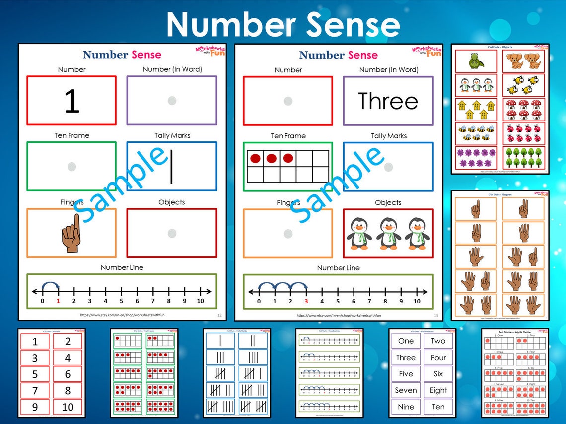 Montessori worksheet