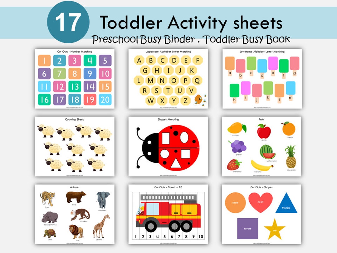 toddler-printable-busy-book-fun-learning-binder-preschool-activities-homeschool-resource-pdf-download-etsy for Free Printable Learning Activities For 2 Year Olds Pdf Toddler Printable Busy Book, Fun Learning Binder, Preschool Activities, Homeschool Resource, PDF Download - Etsy for Free Printable Learning Activities For 2 Year Olds Pdf