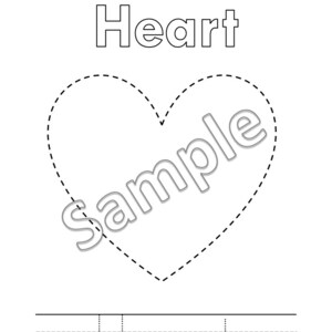 Shape Tracing, Preschool Worksheets, Preschool Printables, Basic Shape Tracing, Shape Tracing Worksheets, Homeschool, Kindergarten Activity