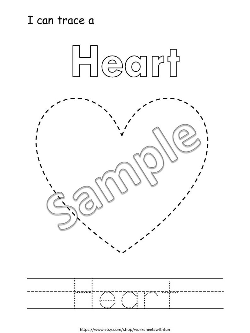 Shape Tracing, Preschool Worksheets, Preschool Printables, Basic Shape Tracing, Shape Tracing Worksheets, Homeschool, Kindergarten Activity