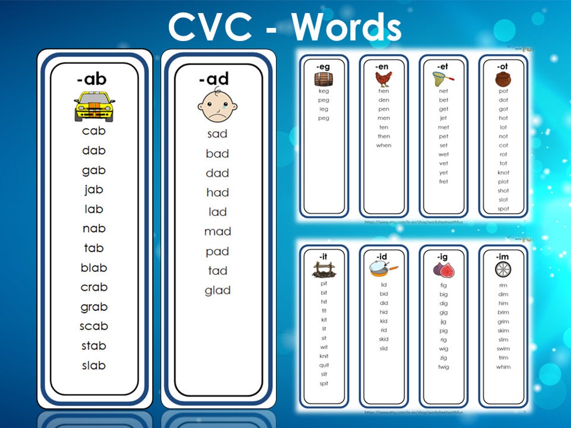 cvc-word-list-printable-for-kindergarten-preschool-printable-etsy
