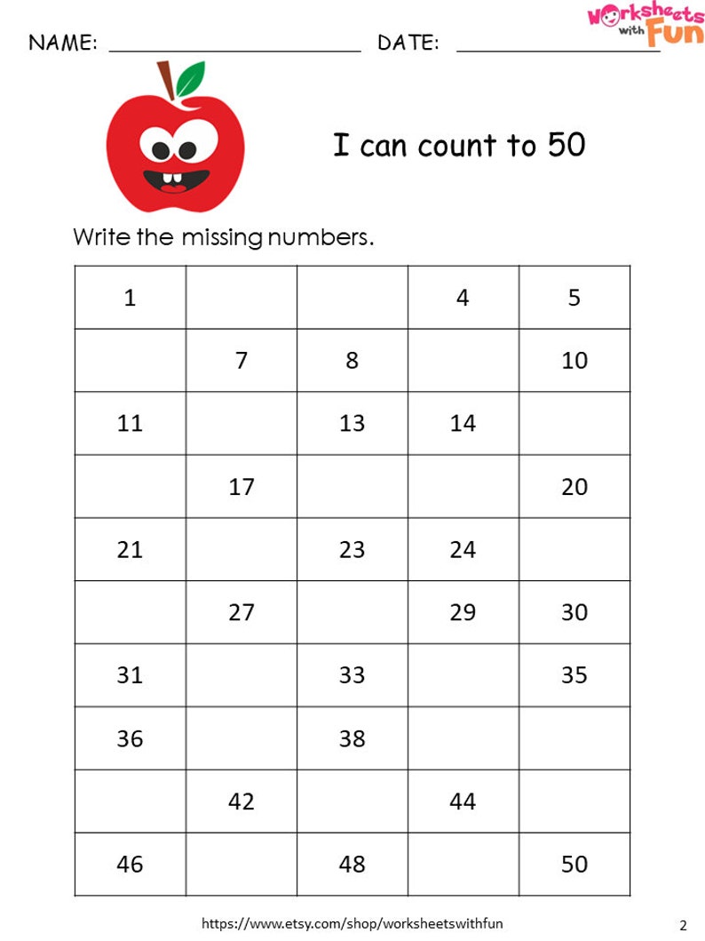 missing-numbers-printable-1-50-preschool-worksheets-etsy